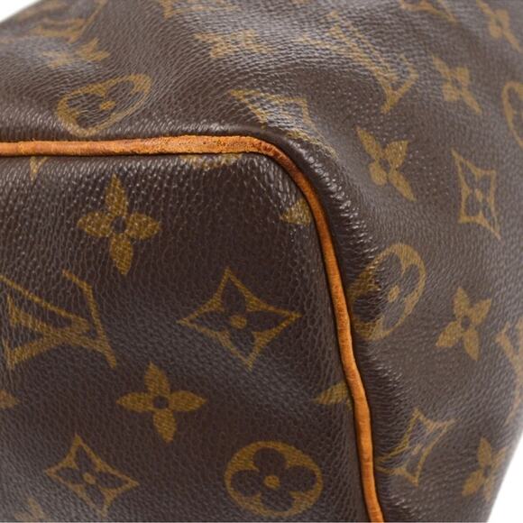 AUTHENTIC LOUIS VUITTON MONOGRAM SPEEDY 25 HANDBAG MI0912 - Picture 3 of 12